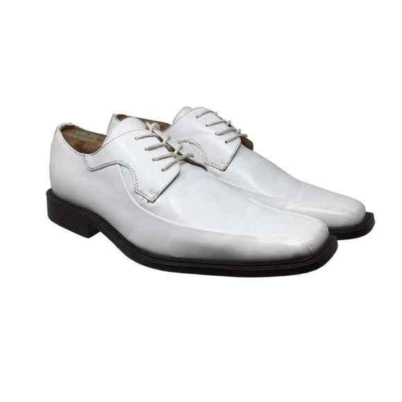Lucio Ricci Men\'s Oxfords Shoes Size 10 M White main image 4